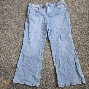 LC Lauren Conrad Light Blue Flare Jeans